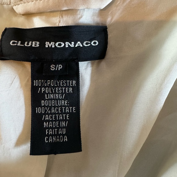 CLUB MONACO COAT - Picture 4 of 4